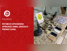 Rotam de Apucarana apreende arma, drogas e prende casal