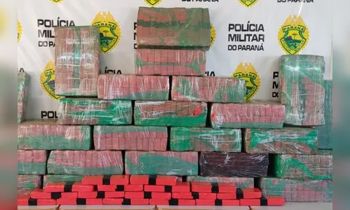 PM prende jovem de 19 anos com 450 quilos de maconha no Vale do Ivaí