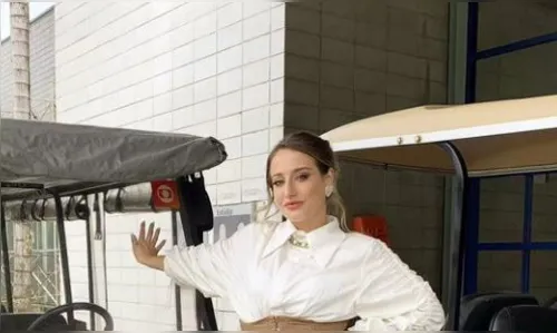 Bruna surge com look inusitado e divide opiniões: 