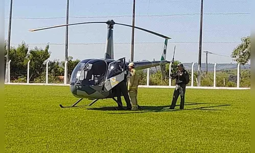 Resgate aéreo dos bombeiros encontra corpo em Godoy Moreira