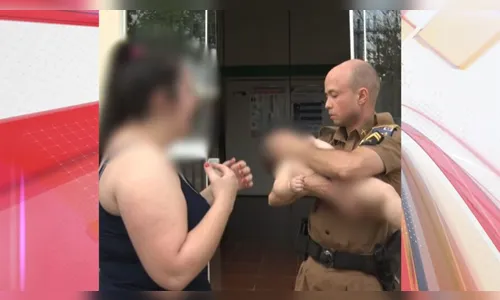 Repórter ajuda PM a salvar bebê de 10 meses durante reportagem; veja