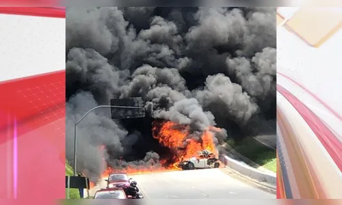 Acidente com 15 veículos deixa 14 feridos na BR-408, em Pernambuco