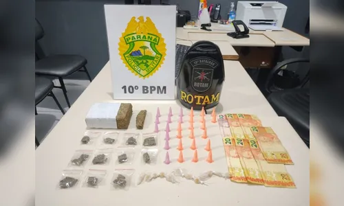 Rotam prende dois homens e apreende drogas em Marilândia do Sul