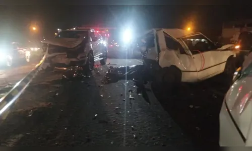 Motorista bate em BMW, sai do carro e morre atropelado na BR-369