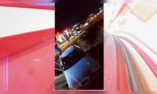 PR-444: acidente em Arapongas deixa idoso ferido