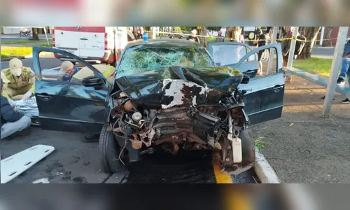 Pai de jovem assassinado em Sarandi fica em estado grave após acidente