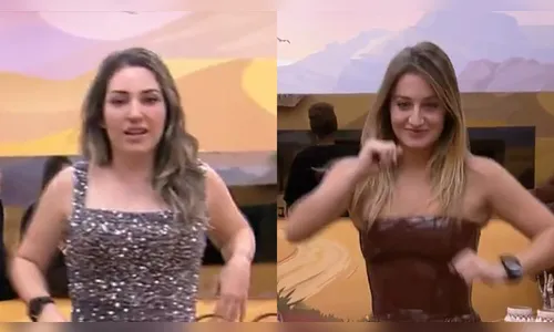 BBB23: Amanda e Bruna Griphao provam os looks da final
