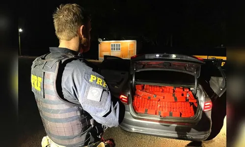 PRF apreende 1,5 tonelada de maconha no Paraná