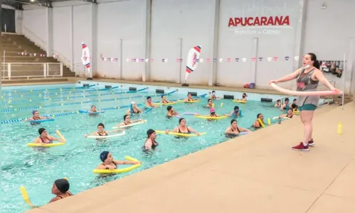 Apucarana abre inscrições para hidroginástica e natação no Lagoão