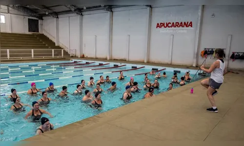 Aulas de natação e hidroginástica são iniciadas no Lagoão