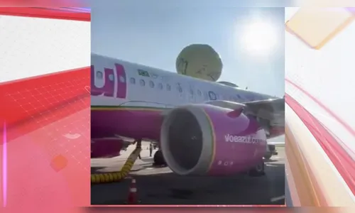 Balão cai sobre avião que abastecia no Aeroporto Santos Dumont