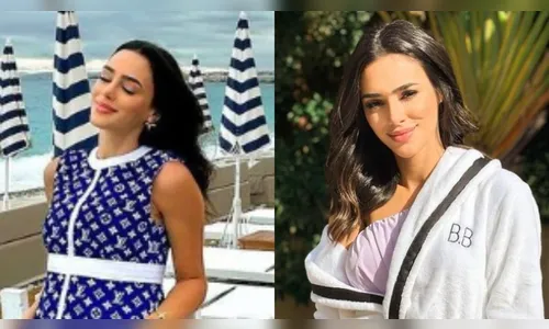 Grávida, Bruna Biancardi passeia pela França: 