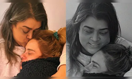 Carolina Dieckmann se declara para a amiga Preta Gil após visita