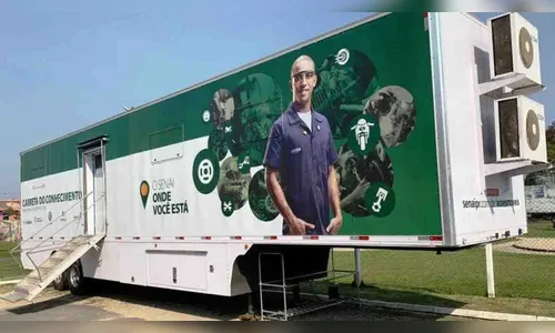 Carreta do Conhecimento leva curso gratuito de Mecânica a Ivaiporã