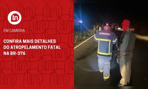 Confira detalhes do atropelamento fatal registrado na BR-376