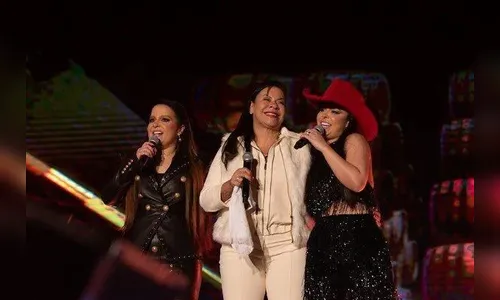 Emoção: Mãe de Marília Mendonça divide palco com Maiara e Maraisa