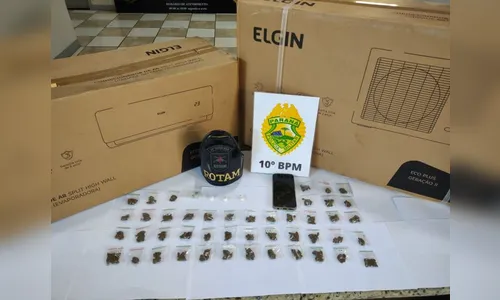 Rotam de Apucarana apreende maconha, cocaína e ecstasy; casal é preso