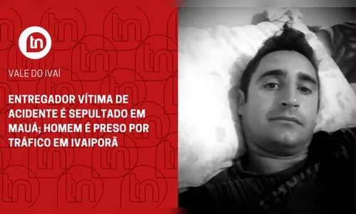 Entregador vítima de acidente é sepultado em Mauá; veja