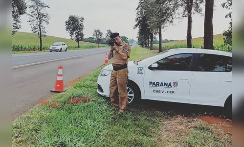 PR amplia fiscalização por radares portáteis nas rodovias estaduais