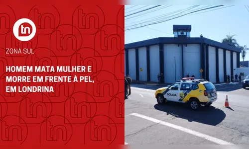 Homem mata mulher e morre em frente à PEL