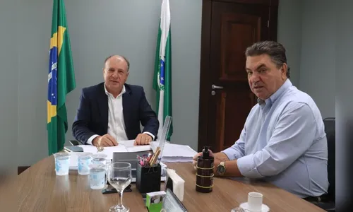 Onofre se reúne com Ortega para falar sobre as obras em Arapongas