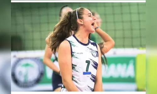 De olho no Mundial: araponguense é convocada pela seleção de vôlei