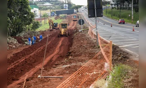 Obras de duplicação mudam trânsito na Avenida Minas Gerais