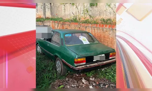 Após perseguição, Chevette verde é apreendido pela PM de Califórnia
