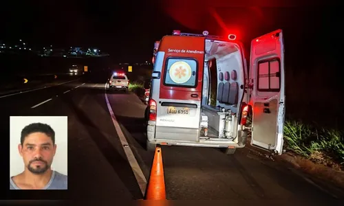 Homem morre ao ser ejetado de carro durante capotamento na BR-376