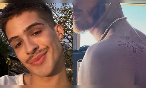 João Guilherme surge sem camisa e arranca suspiros na web: 