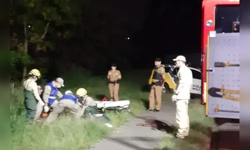 Morador de rua é agredido e jogado dentro de rio, no Paraná