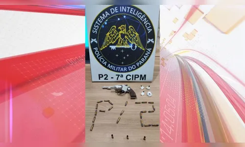 Frentista de Arapongas é preso com cocaína e arma de fogo