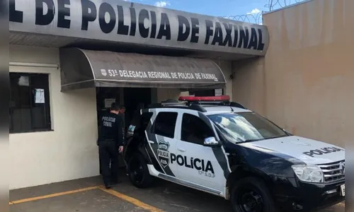 Homem vai ao velório do pai e acaba preso em Faxinal