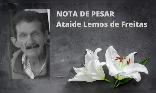 Luto em Apucarana: morre Ataide Lemos de Freitas, aos 73 anos