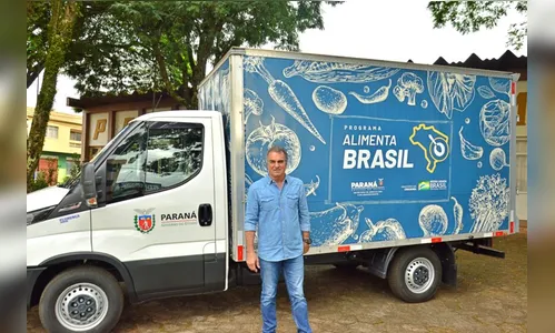 Faxinal recebe caminhão baú do Governo do Estado