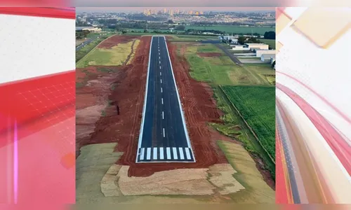 Pista do aeroporto de Arapongas: reforma e ampliação na reta final