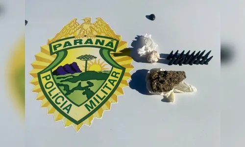 PM de Apucarana apreende pedras de crack na Vila Regina