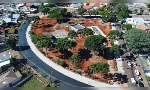 Entorno da 'Praça do 28' tem asfalto revitalizado