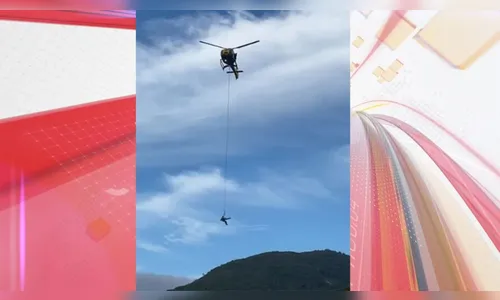 Mulher sofre queda durante trilha no PR e é resgatada de helicóptero