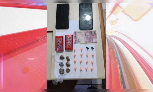 PM prende dupla com porções de cocaína e maconha em Apucarana