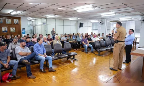 Segurança na zona rural é discutida em reunião com o comando da PM