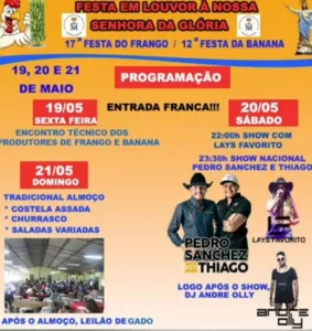 Tradicional festa acontece neste fim de semana