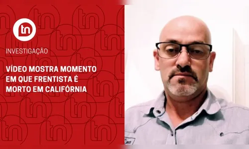 Vídeo mostra momento em que frentista é morto em Califórnia