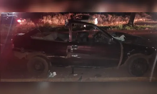 Acidente mata uma pessoa e deixa cinco crianças feridas na PR-573