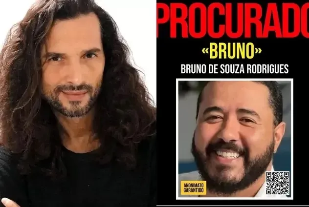 Bruno de Souza Rodrigues é procurado pelo homicídio e ocultação de cadáver
