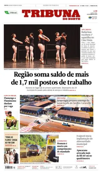 Edição do dia 1 de junho de  2023