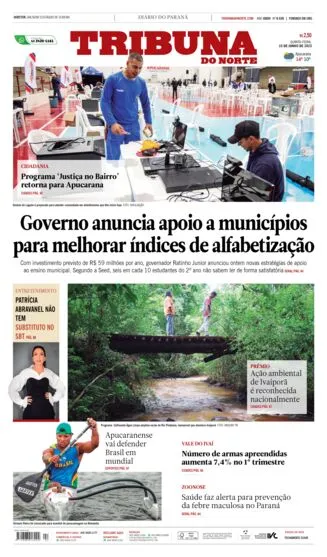 Edição do dia 15 de junho de  2023