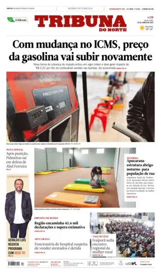 Edição do dia 2 de junho de  2023