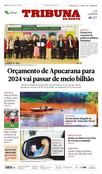 Edição do dia 30 de maio de  2023