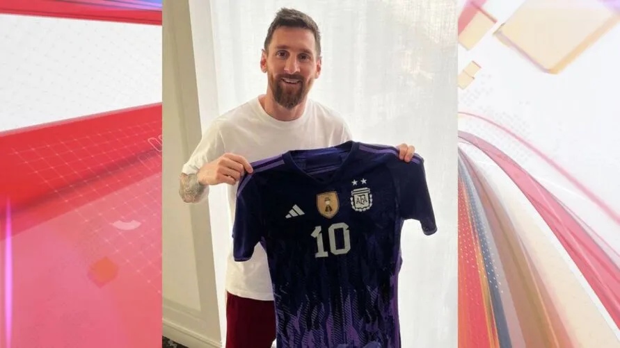 Lionel Messi, da Seleção Argentina, vai jogar nos EUA